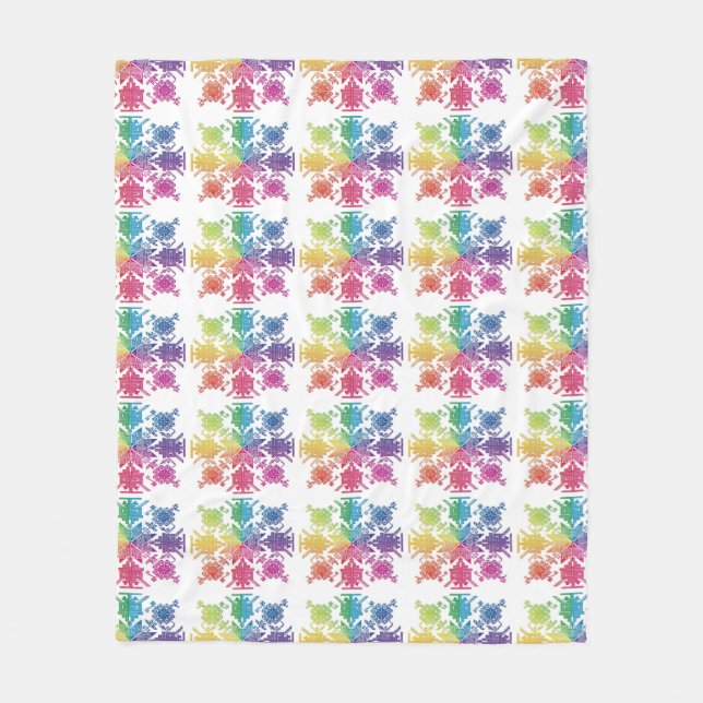 Manta Polar Azteca (Anverso)