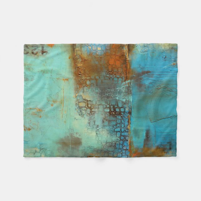 Manta Polar Azul (Frente (Horizontal))