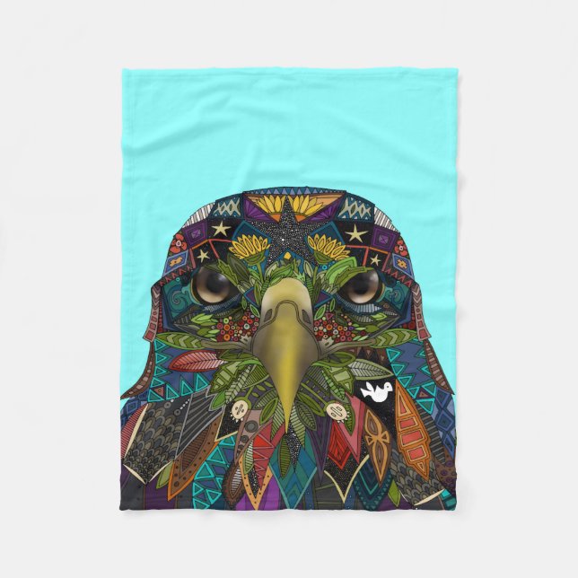 Manta Polar Azul águila estadounidense (Anverso)