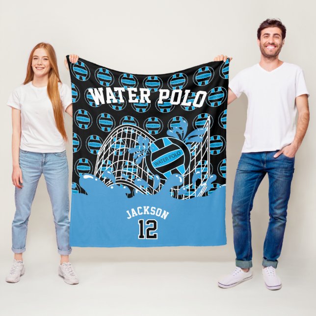 Manta Polar Azul - 🤽 de polo de agua ‍ deporte ♀️ en una mant (In situ)