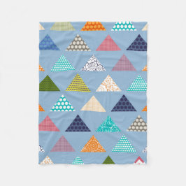 Manta Polar azul del triángulo marino