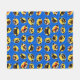 Manta Polar Azul eléctrico de los barros amasados de la emoji (Frente (Horizontal))