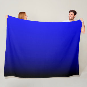 Manta Polar Azul eléctrico imponente