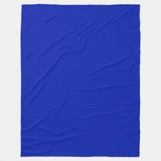 Manta Polar Azul (Pantone) (color sólido) (Anverso)