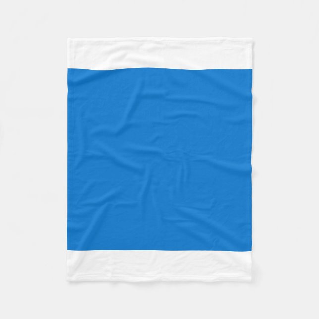 Manta Polar Azul verdadero (Anverso)