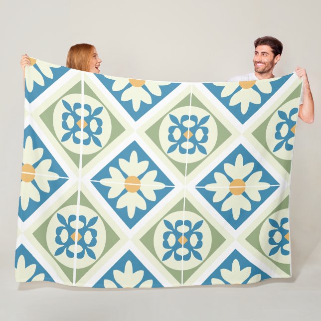 Manta Polar Azulejos Andaluces 13 (In situ)