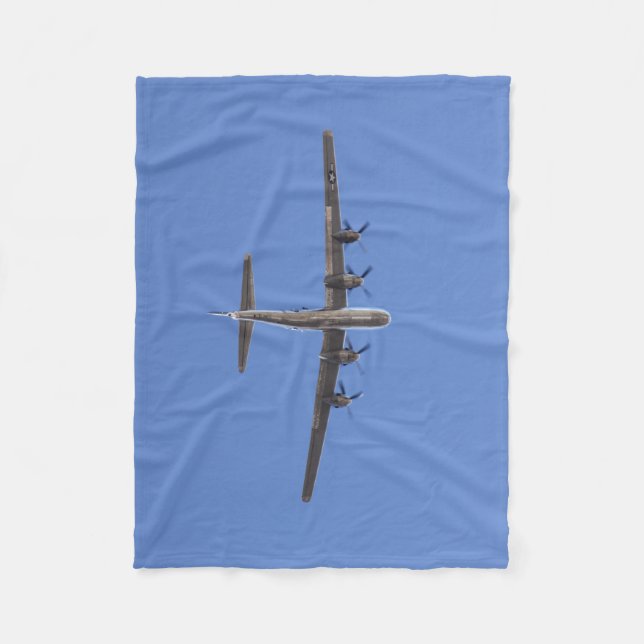 Manta Polar B-29 Bomber Fleece Blanket (Anverso)