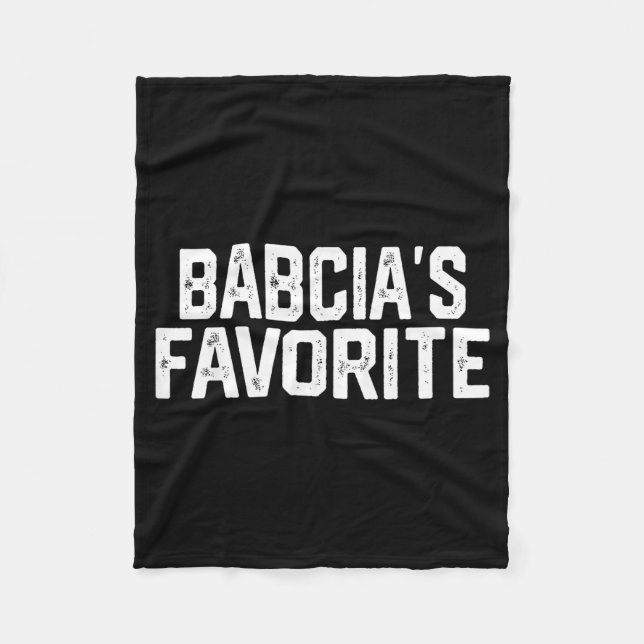 Manta Polar Babcia’s Favorite Funny Grandparent Granhild Vinta (Anverso)