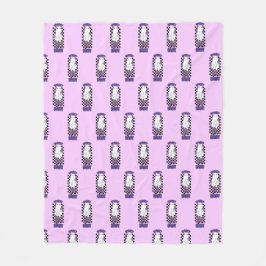 Manta Polar "Babe espantado" Mujer Halloween Fantasma Retro Pú