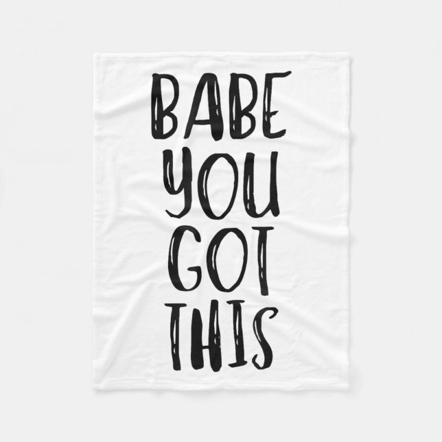 Manta Polar Babe You Got This - Uplifting Motivational Slogan  (Anverso)