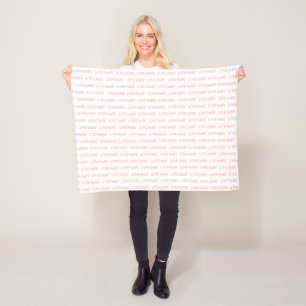 Manta Polar BABY AMA A La Ducha Rosa Fiesta Fleece