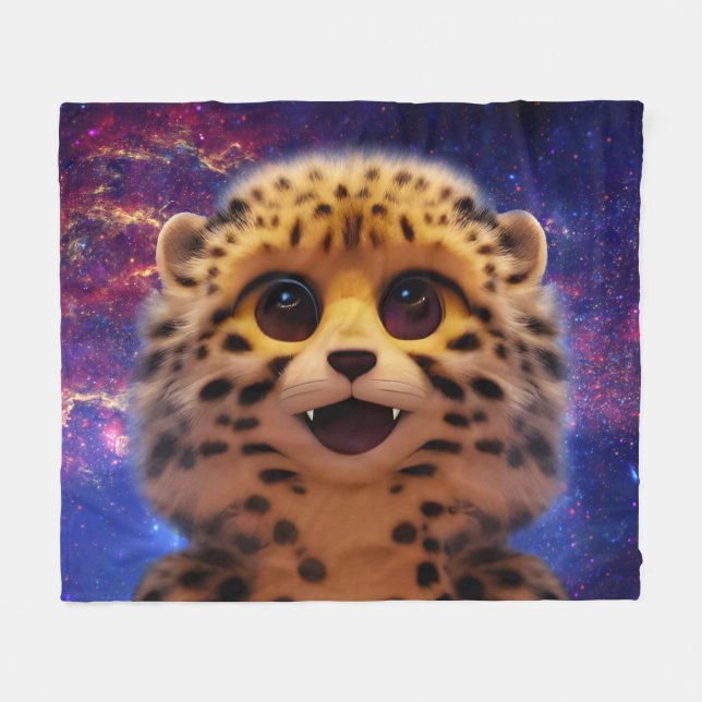 Manta Polar Baby Cheetah (Frente (Horizontal))