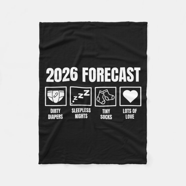 Manta Polar Baby Coming Soon 2026 Pregnancy Announcement Forec (Anverso)