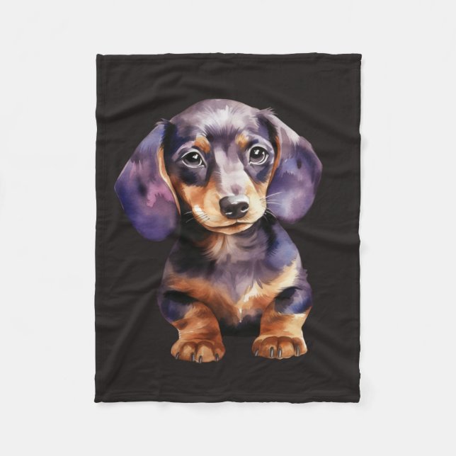 Manta Polar Baby Dachshund (Anverso)