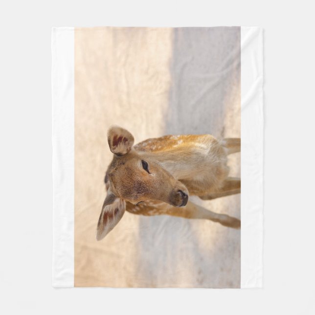 Manta Polar Baby Deer (Anverso)