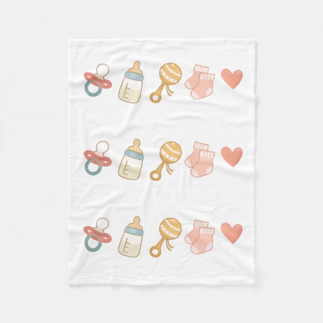 Manta Polar Baby Essentials Pattern  (Anverso)