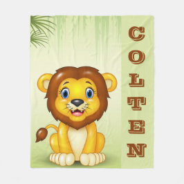 Manta Polar Baby Lion Fleece Blanket