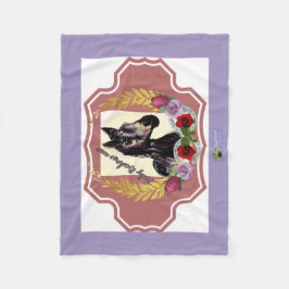 Manta Polar baby racehorse mare gana la carrera Fleece Blanket