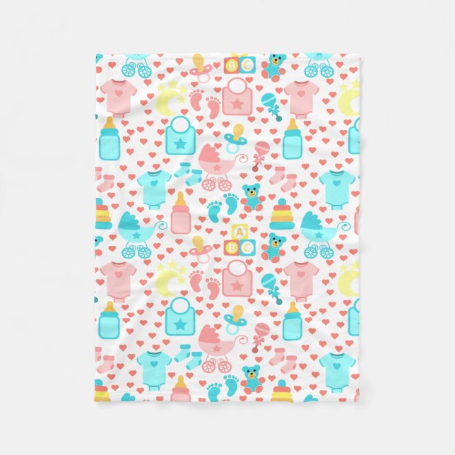 Manta Polar Baby Things Baby Blanket (Anverso)