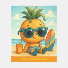 Manta Polar Baby TropiCool Tony - Imperio de la Piña