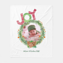 Babys 1Navidades Regalos FOTO Wreath Keepsake