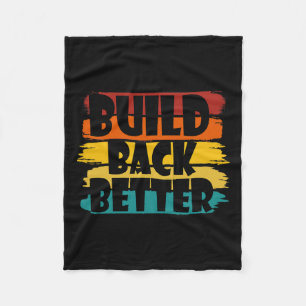 Manta Polar Back Better America Our Country - Bidden Harris 20