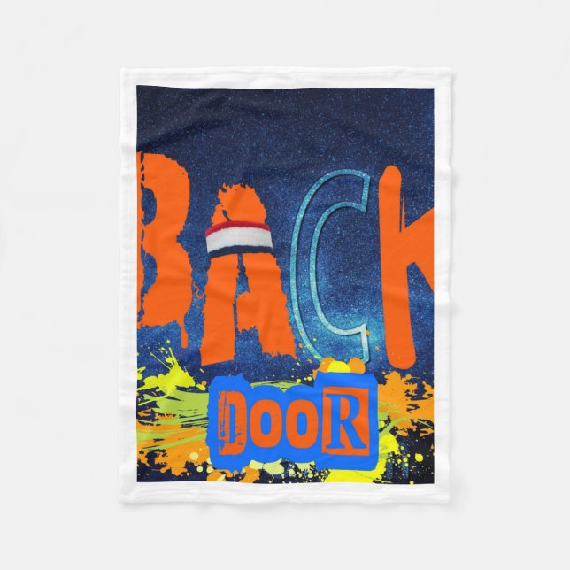 Manta Polar “back Door Chemistry” Design Chiffon Top  (Anverso)