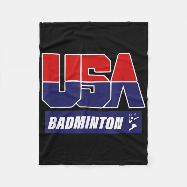 Manta Polar Bádminton 2021 EE. UU.  (Anverso)