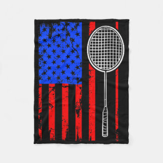 Manta Polar Bádminton de la bandera americana