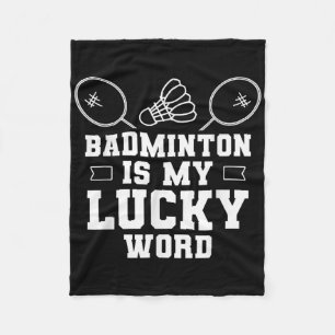 Manta Polar Badminton Es Mi Lucky Word Team Entrance