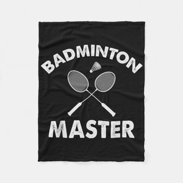 Manta Polar Badminton Master Funny Badminton Player Shuttle Ra (Anverso)