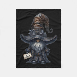 Manta Polar Bah Humbug Gnome En Dark Santa Outfit Funny Anti C