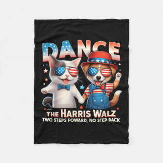 Manta Polar Bailar con los Harris Wheimer Divertidas gatos dam