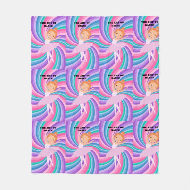 Manta Polar Bailarina de Ballerina (Anverso)