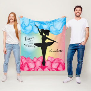 Manta Polar Bailarina elegante del baile