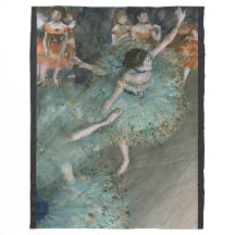 Bailarina en movimiento, bailarina en verde por Ed