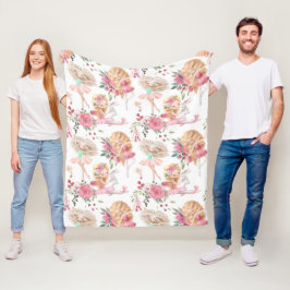 Manta Polar Bailarinas de ballet