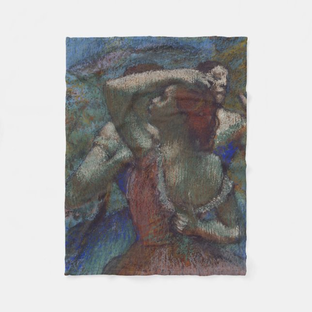 Manta Polar Bailarines de ballet jóvenes (Ballerinas) (por Edg (Anverso)