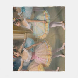 Manta Polar Bailarines detrás del escenario Postcard