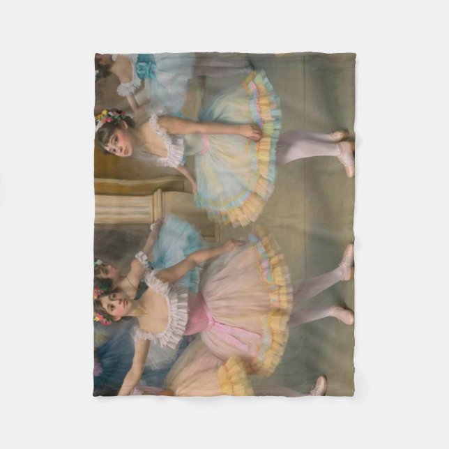 Manta Polar Bailarines detrás del escenario Postcard (Anverso)