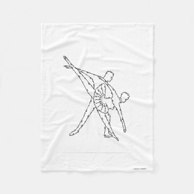 MANTA POLAR BAILARINES - MINIFACES (Anverso)