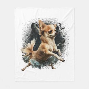 Manta Polar Baile bailando ballet de Chihuahua