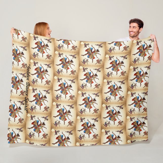 Manta Polar "Baile para inspirar almas" (In situ)