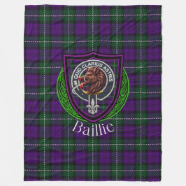 Manta Polar Baillie Scottish Clan Tartan Crest
