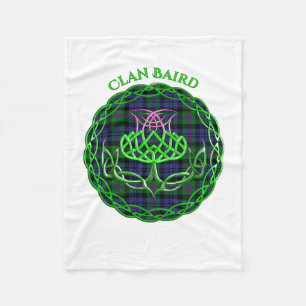Manta Polar Baird Scottish Tartán Celtic Thistle