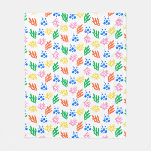 Manta Polar Bajo el patrón de coral marino sin soldadura - Man