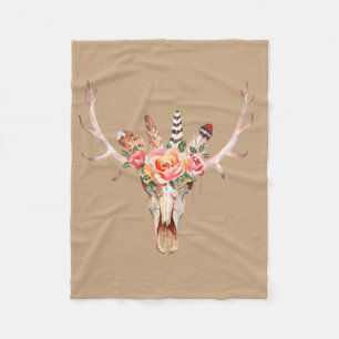 Manta Polar Balde de la Personalizado de la Fleche de la Skull