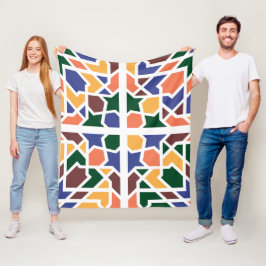 Manta Polar Baldosas andaluzas 1