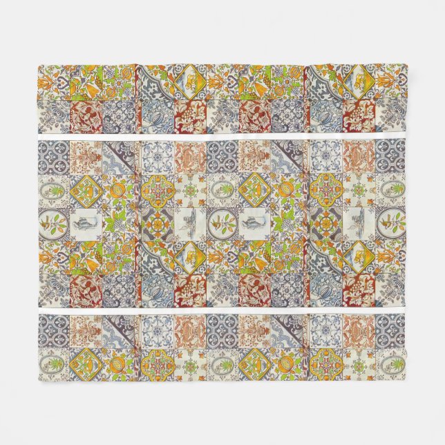 Manta Polar Baldosas cerámicas holandesas (Frente (Horizontal))