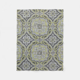 Manta Polar Baldosas de época